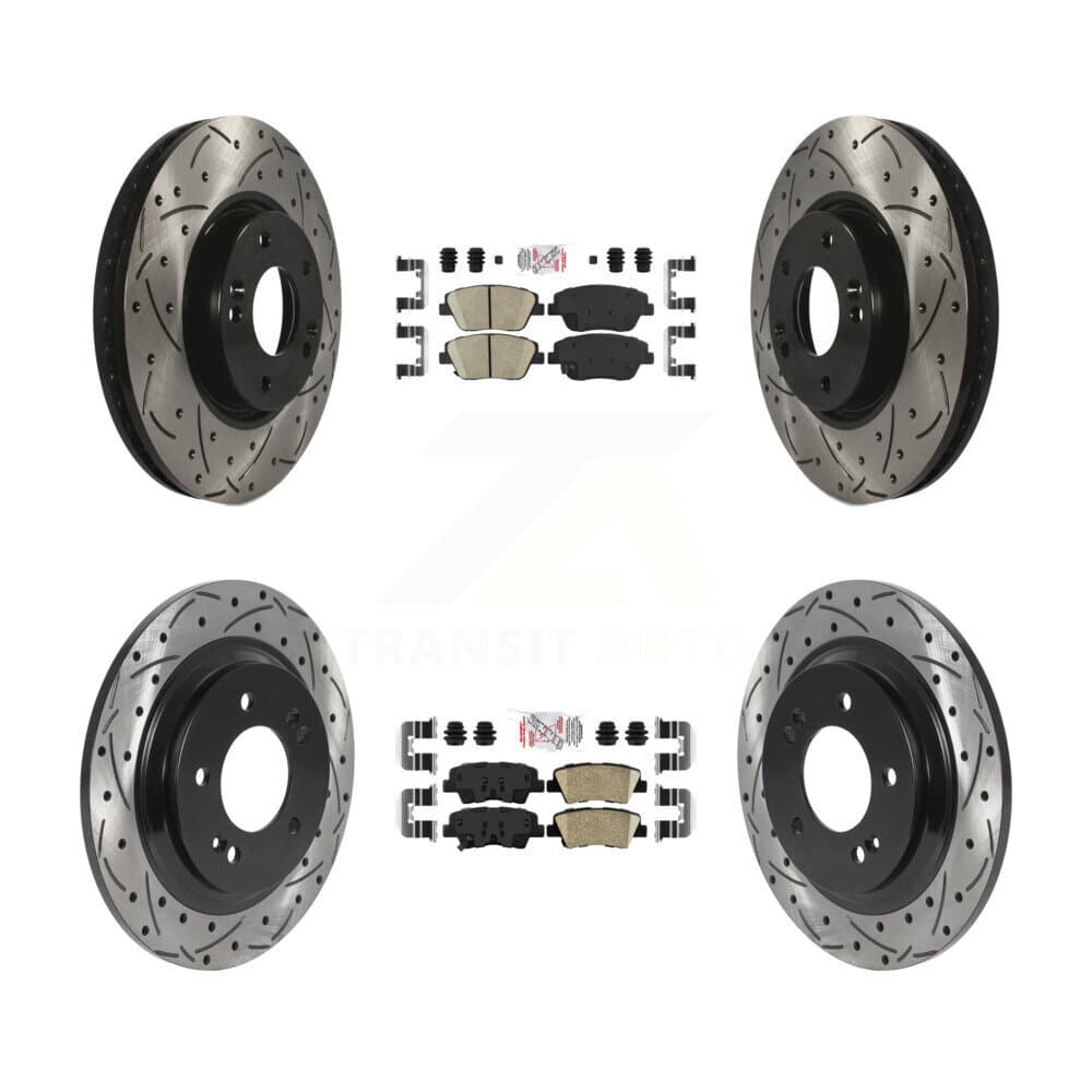 Transit Auto - KDA-102580 - Front and Rear Disc Brake Kits image 1