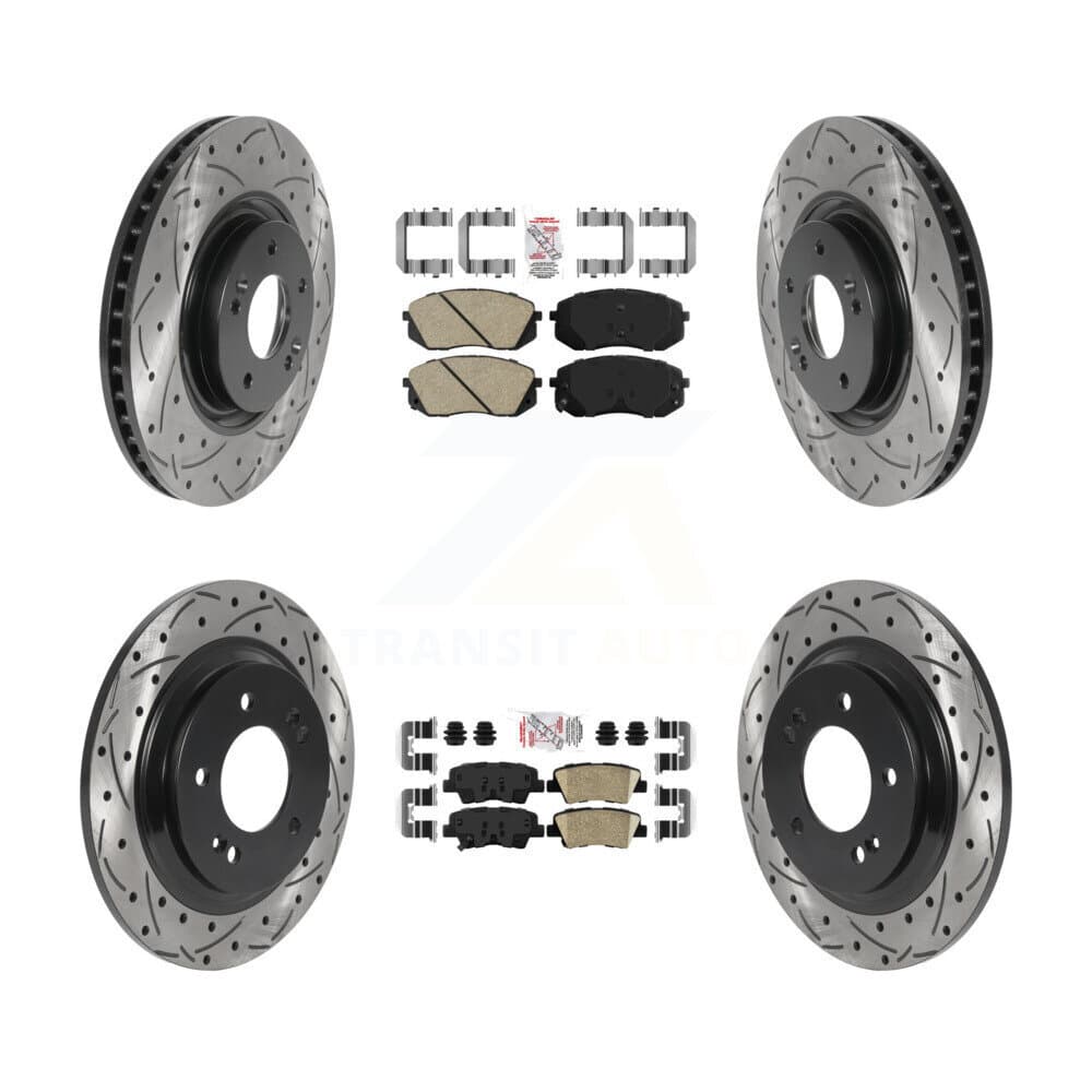 Transit Auto - KDA-102586 - Front and Rear Disc Brake Kits image 1