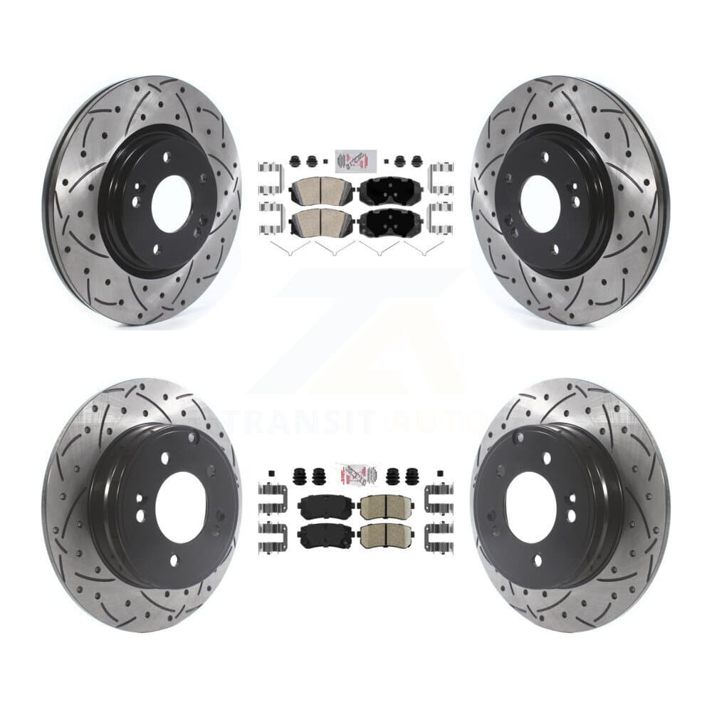 Transit Auto - KDA-102589 - Front and Rear Disc Brake Kits image 1