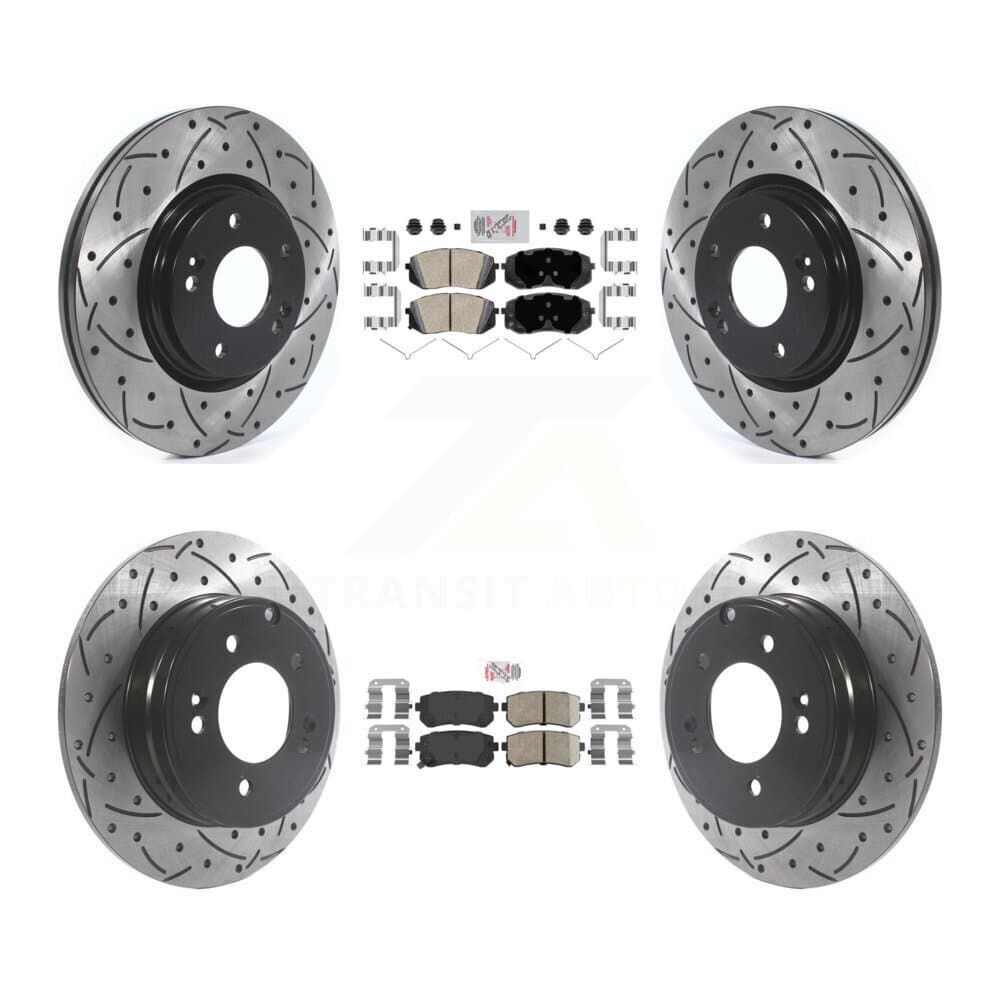 Transit Auto - KDA-102590 - Front and Rear Disc Brake Kits image 1