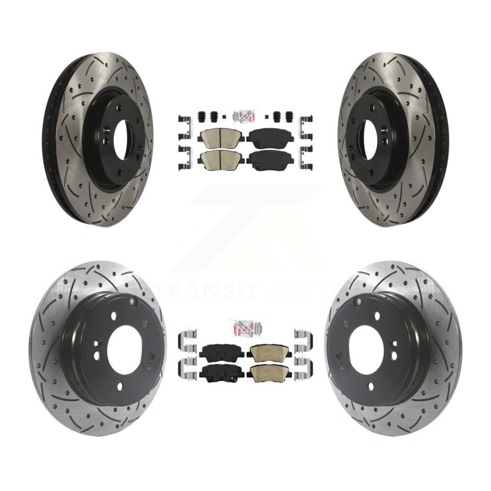 Transit Auto - KDA-102593 - Front and Rear Disc Brake Kits image 1