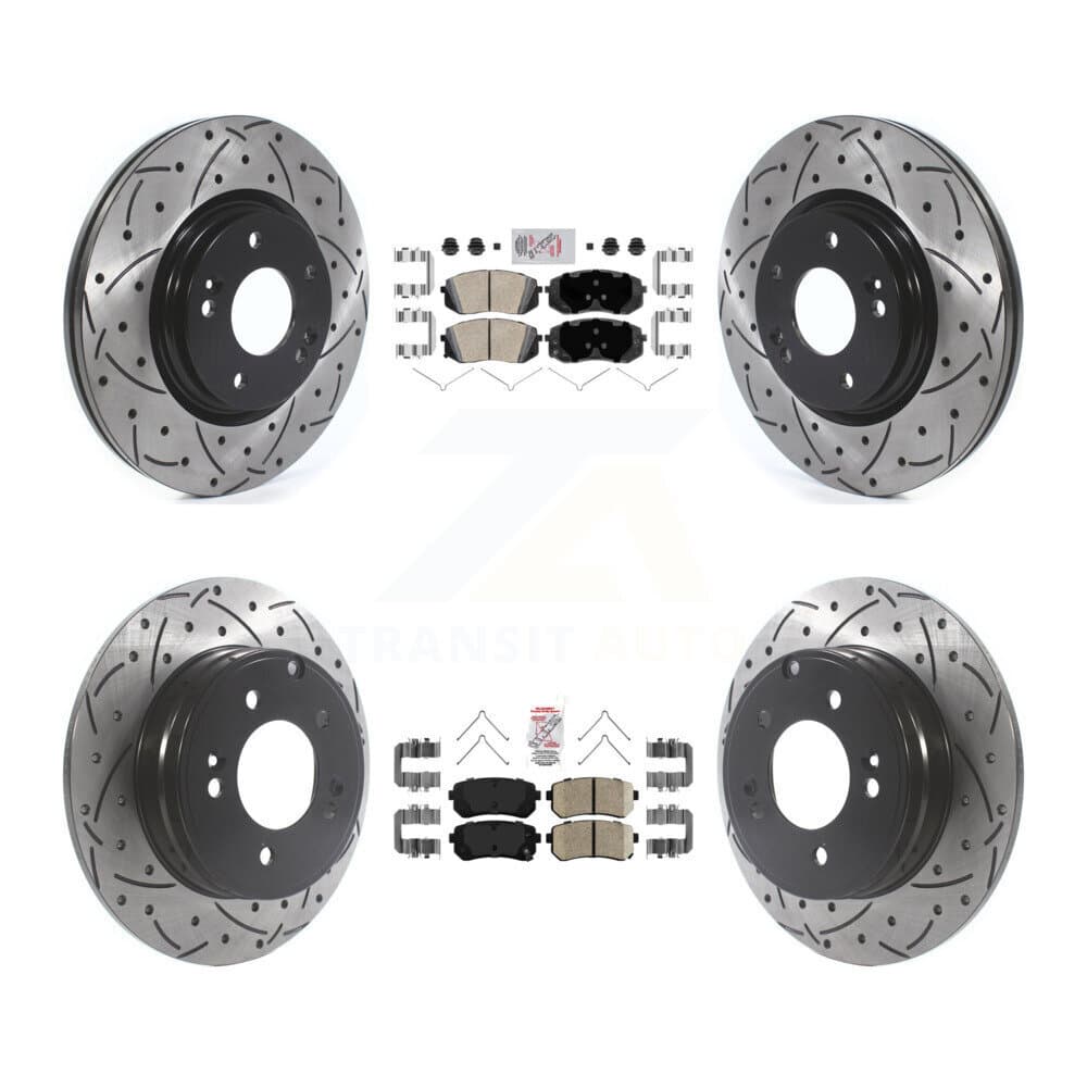 Transit Auto - KDA-102597 - Front and Rear Disc Brake Kits image 1