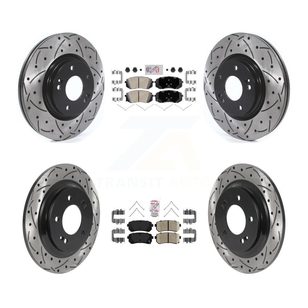 Transit Auto - KDA-102598 - Front and Rear Disc Brake Kits image 1