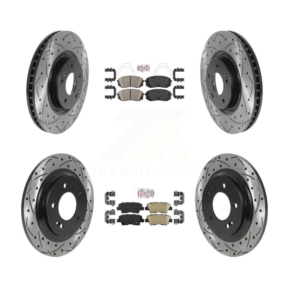Transit Auto - KDA-102600 - Front and Rear Disc Brake Kits image 1