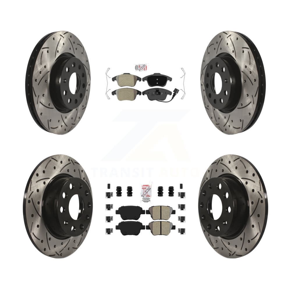 Transit Auto - KDA-102616 - Front and Rear Disc Brake Kits image 1