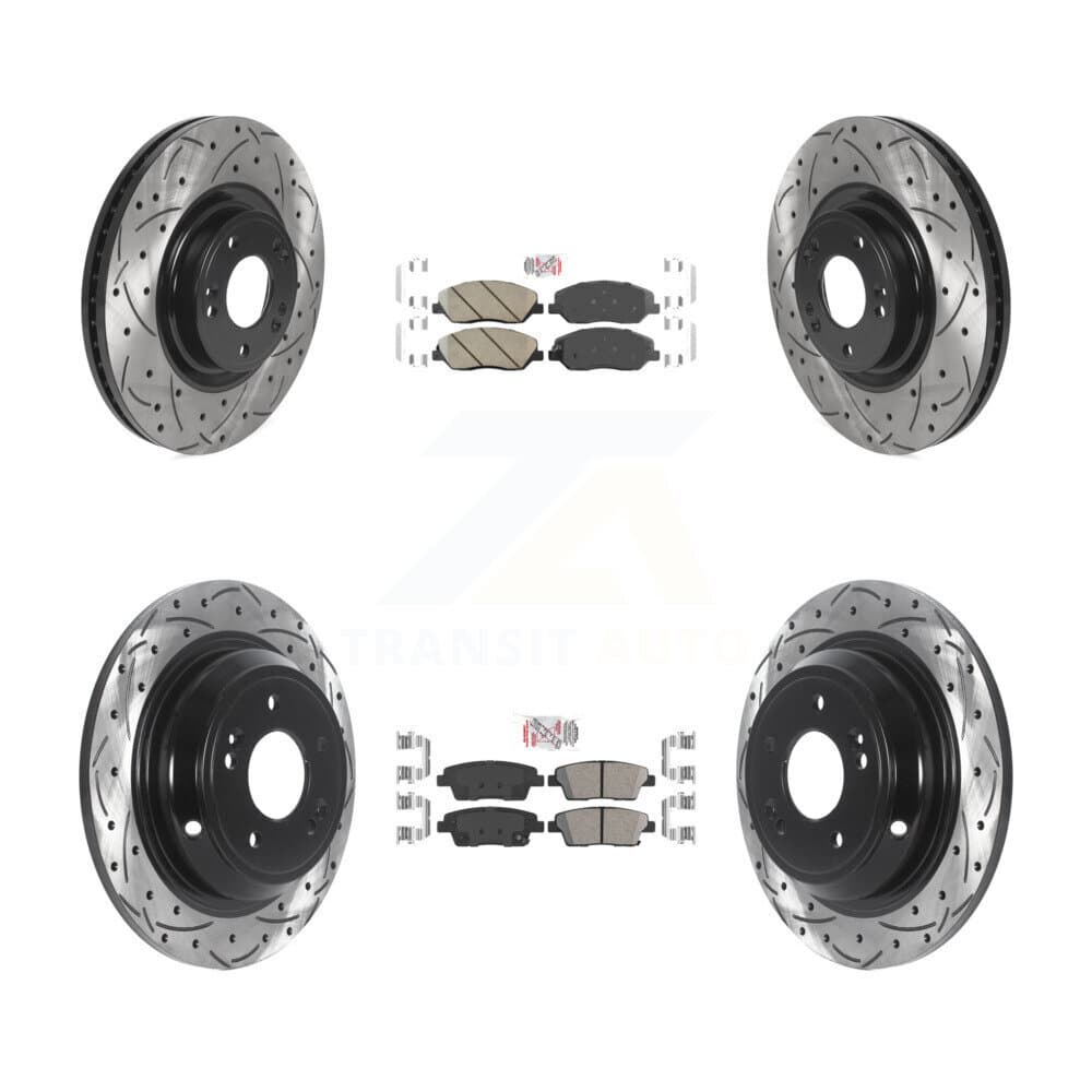 Transit Auto - KDA-102618 - Front and Rear Disc Brake Kits image 1