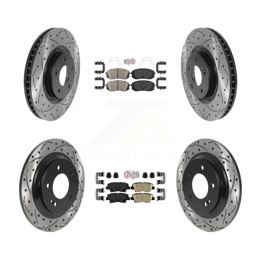 Transit Auto - KDA-102658 - Front and Rear Disc Brake Kits image 1