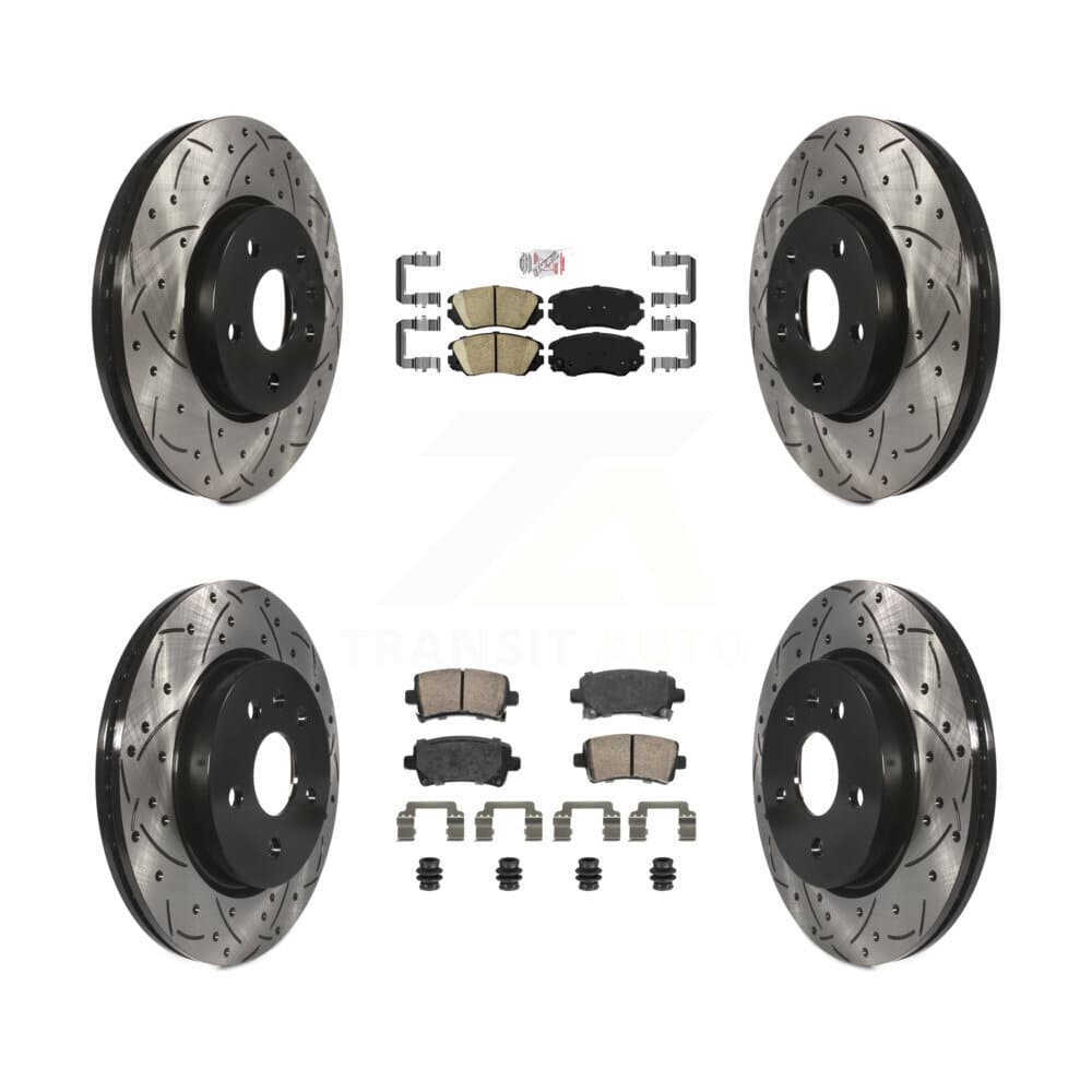 Transit Auto - KDA-102810 - Front and Rear Disc Brake Kits image 1