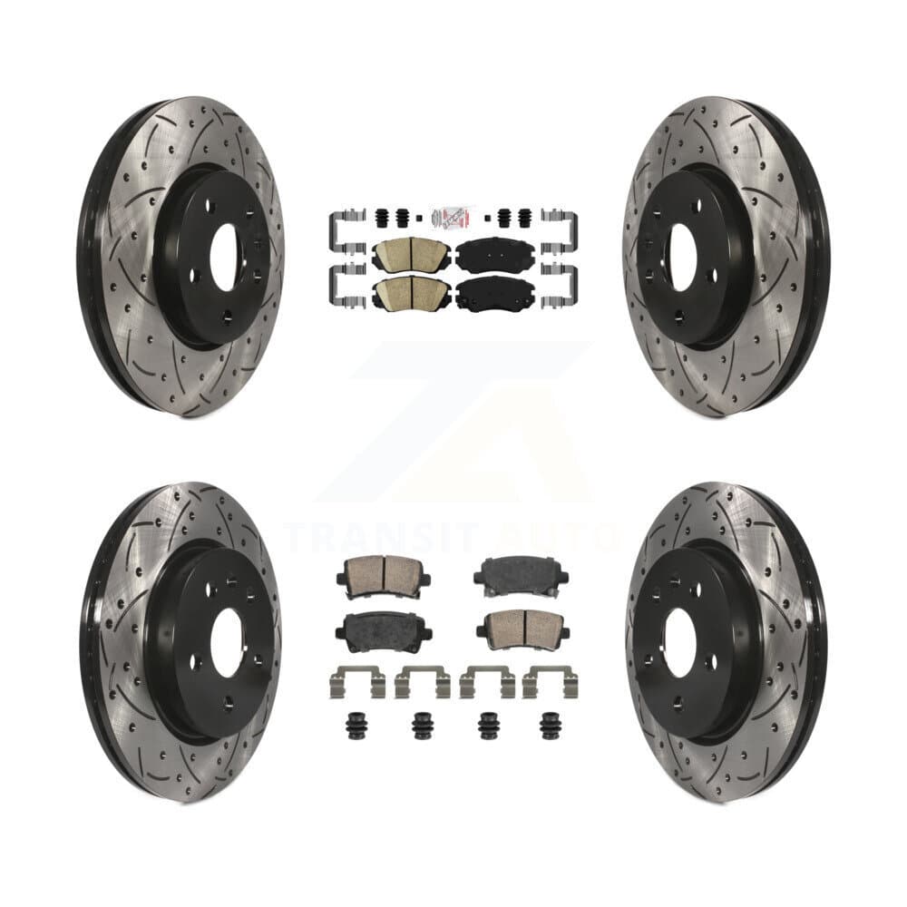 Transit Auto - KDA-102811 - Front and Rear Disc Brake Kits image 1