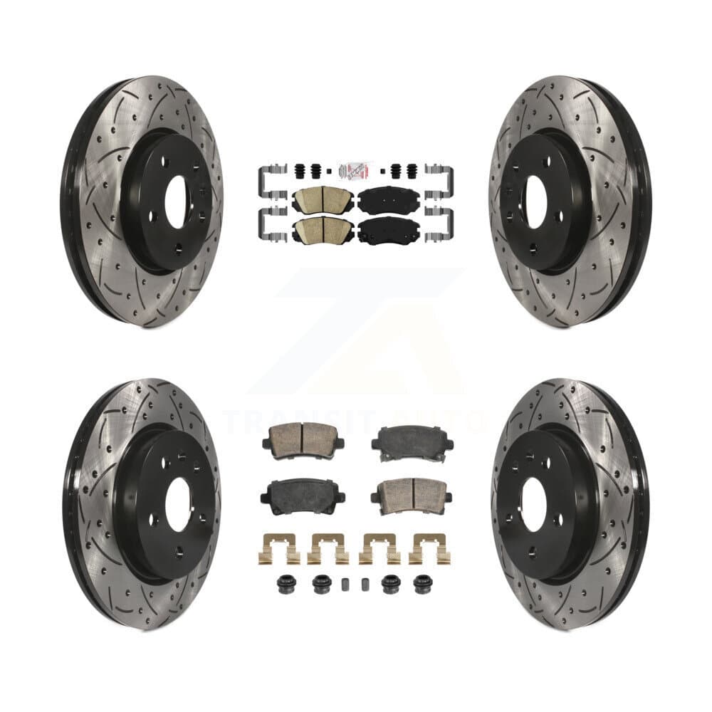 Transit Auto - KDA-102817 - Front and Rear Disc Brake Kits image 1