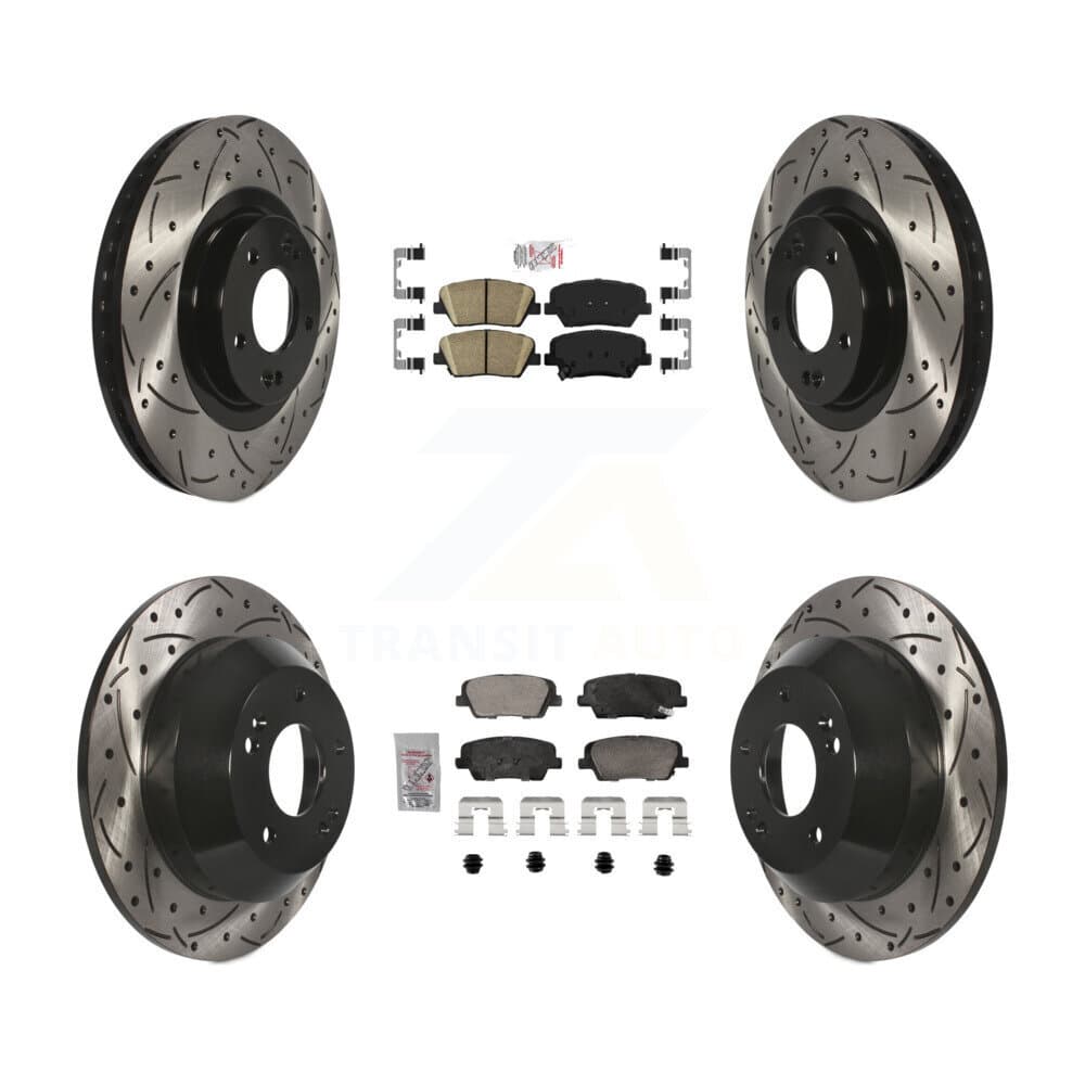 Transit Auto - KDA-102844 - Front and Rear Disc Brake Kits image 1
