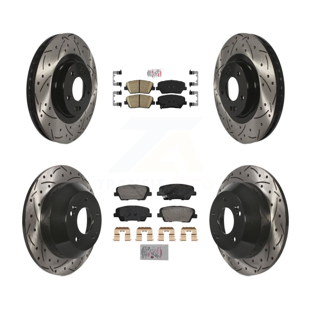 Transit Auto - KDA-102845 - Front and Rear Disc Brake Kits image 1