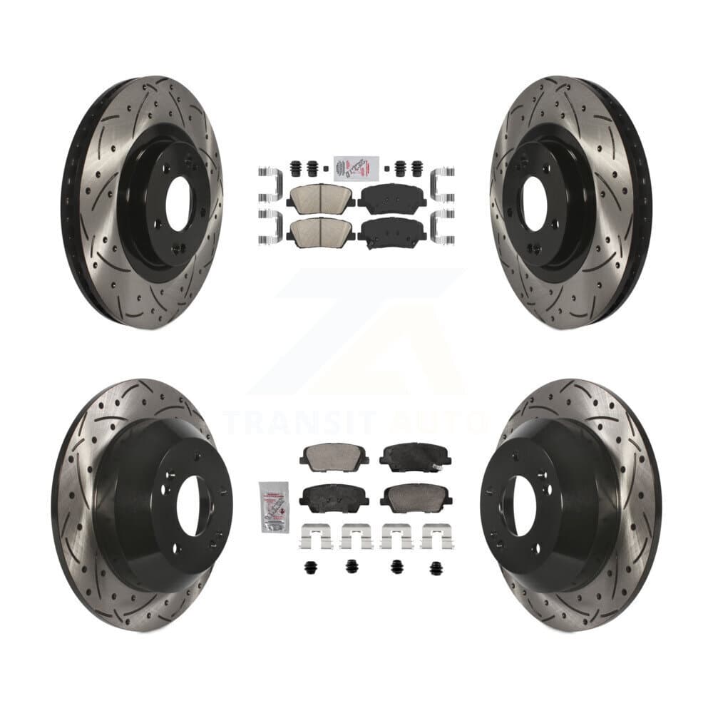Transit Auto - KDA-102846 - Front and Rear Disc Brake Kits image 1