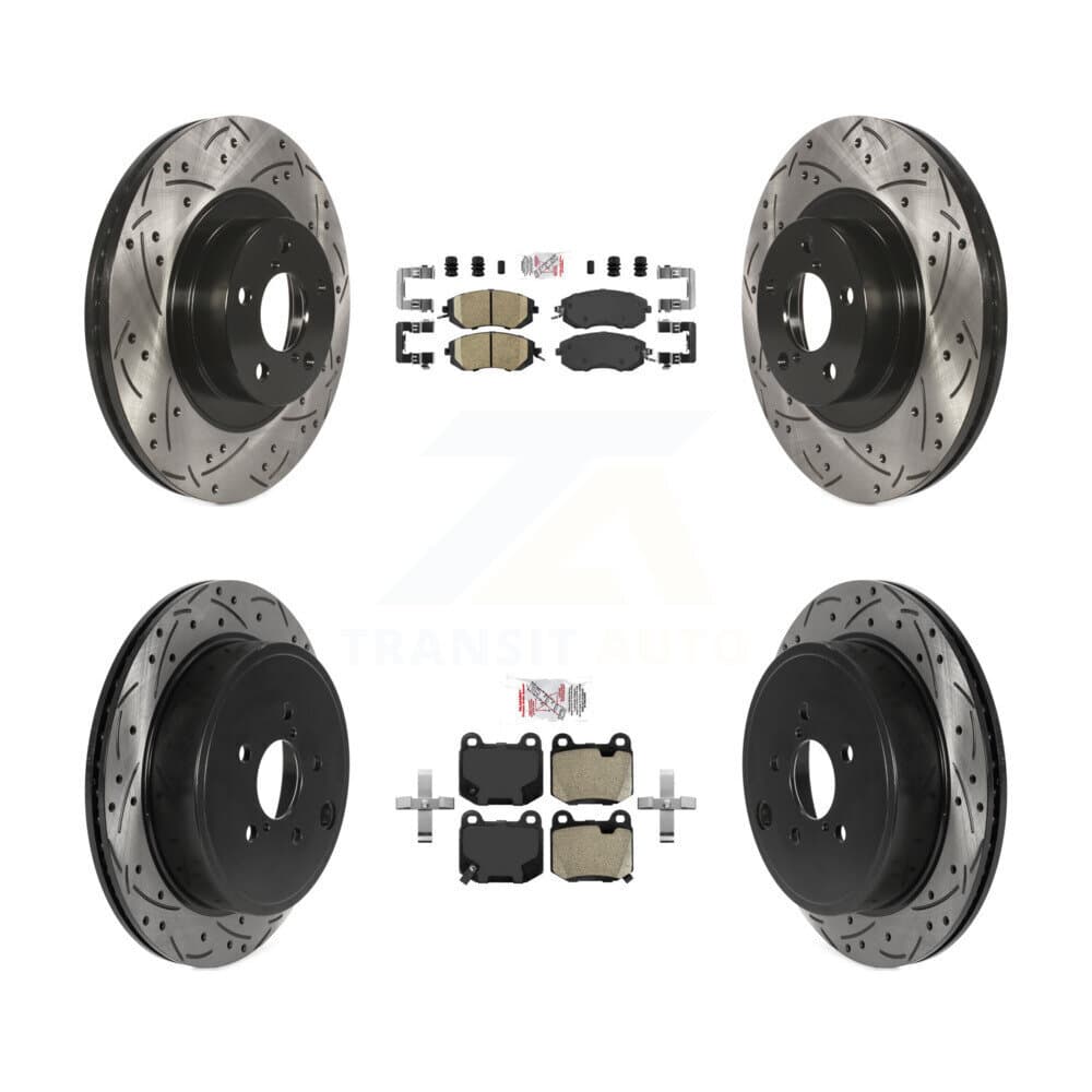 Transit Auto - KDA-103055 - Front and Rear Disc Brake Kits image 1