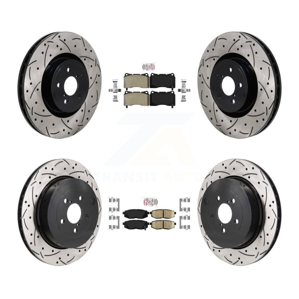 Transit Auto - KDA-103057 - Front and Rear Disc Brake Kits image 1