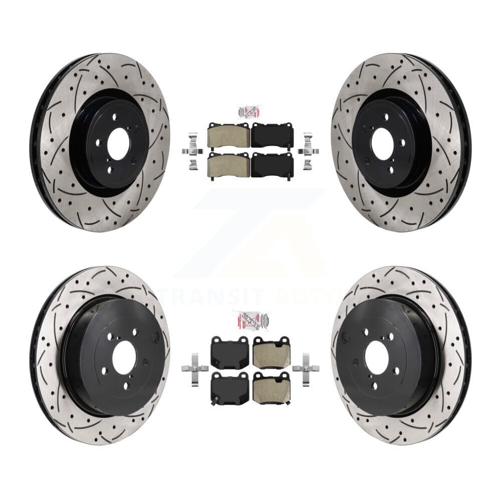 Transit Auto - KDA-103058 - Front and Rear Disc Brake Kits image 1