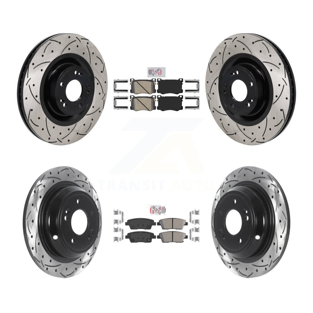 Transit Auto - KDA-103076 - Front and Rear Disc Brake Kits image 1