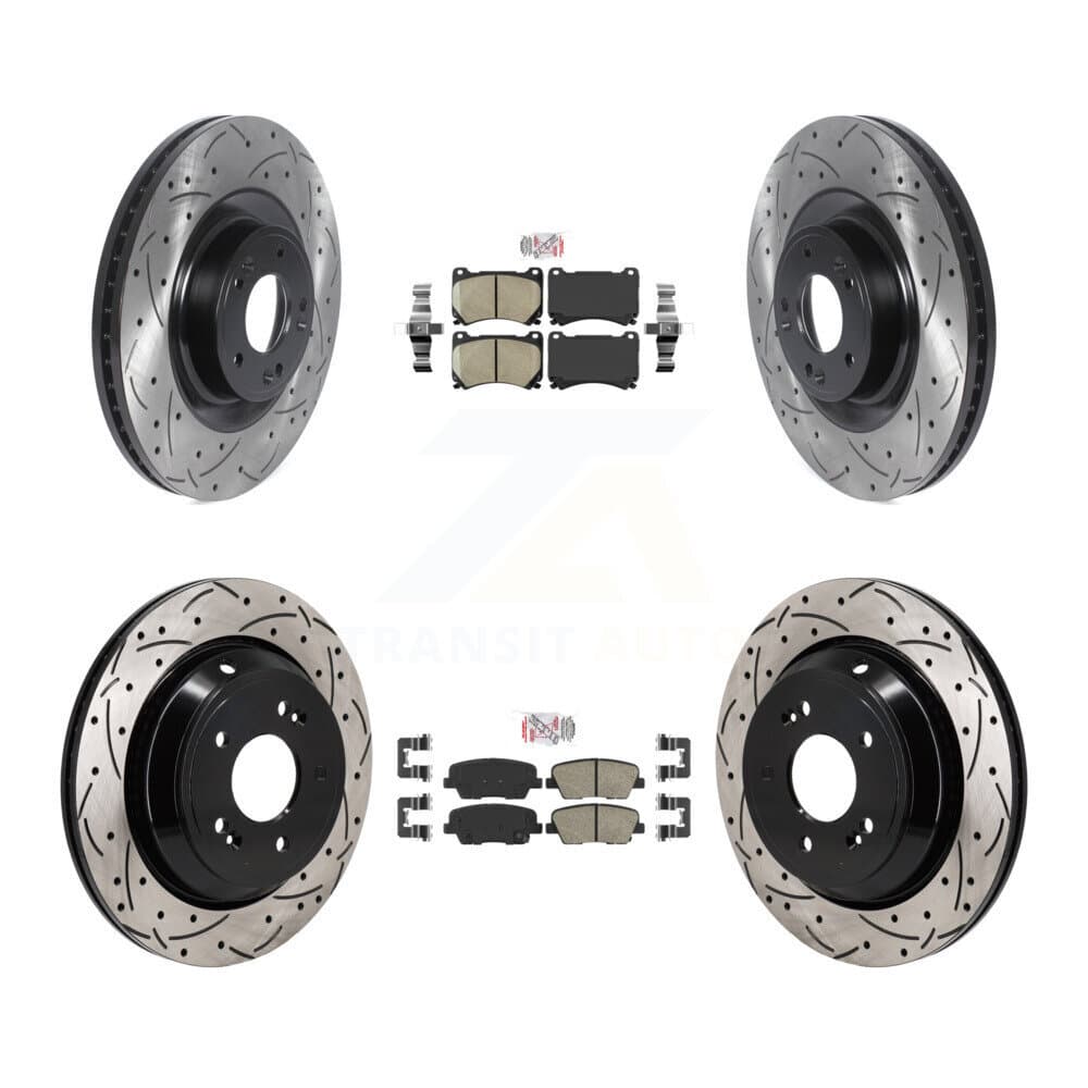 Transit Auto - KDA-103080 - Front and Rear Disc Brake Kits image 1
