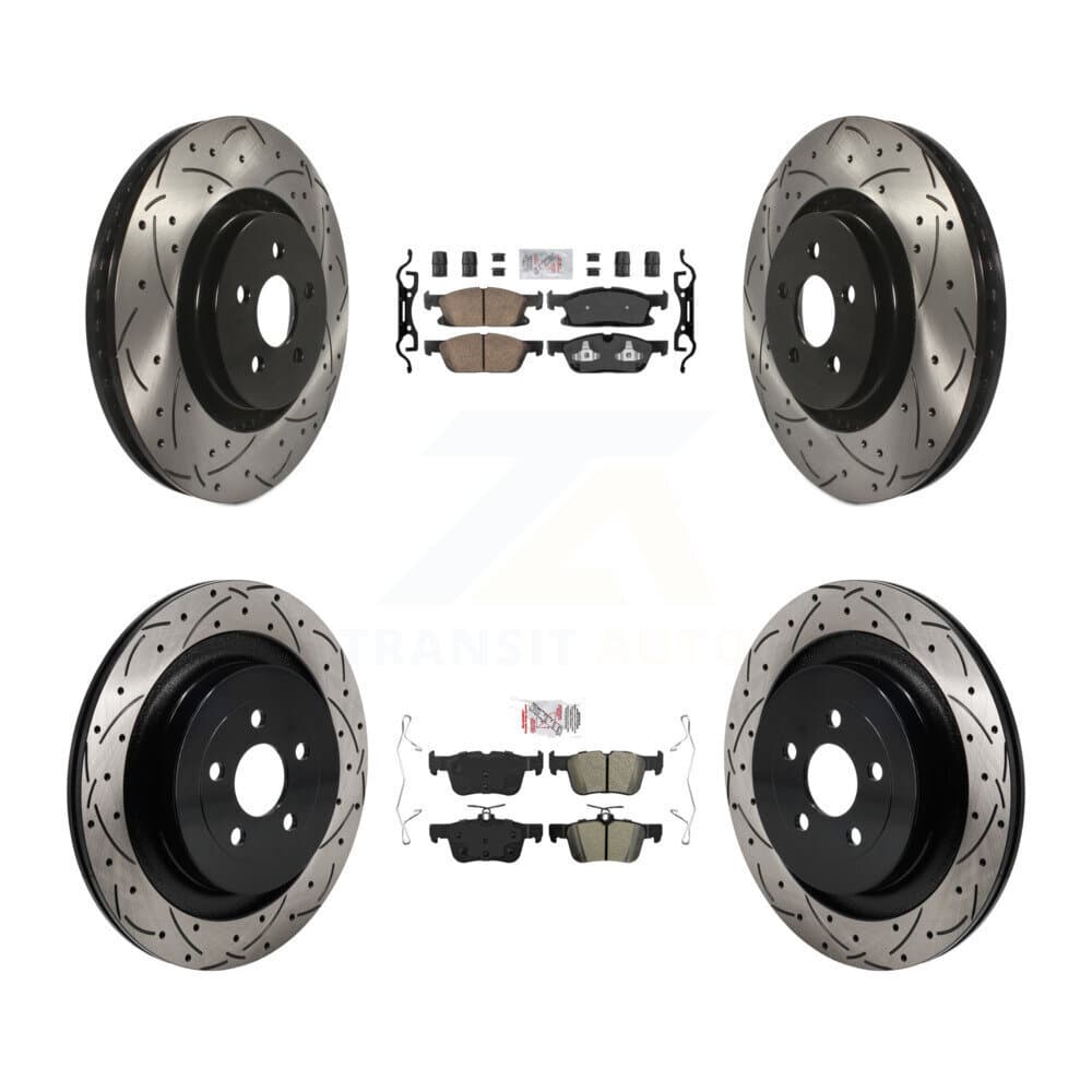 Transit Auto - KDA-103085 - Front and Rear Disc Brake Kits image 1