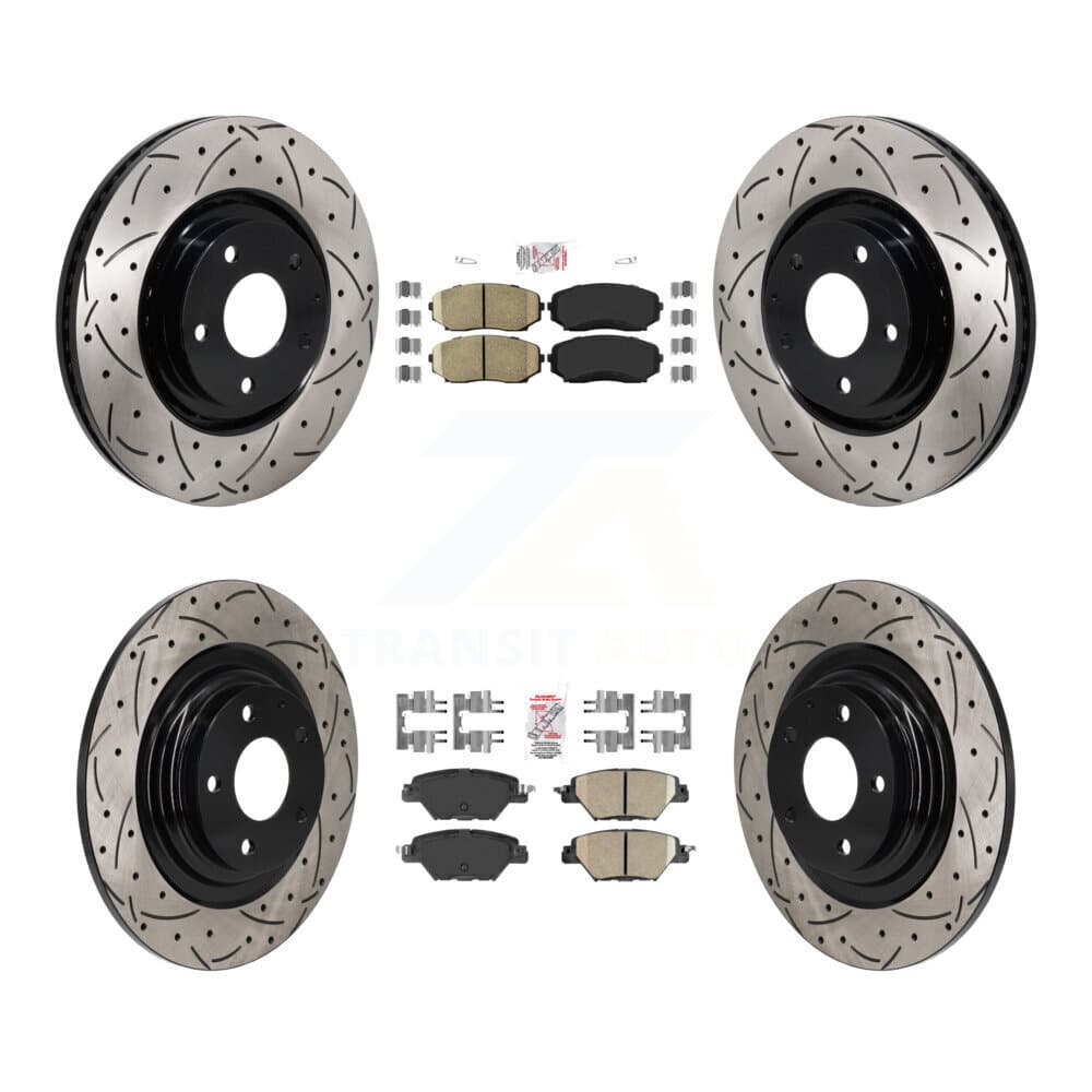 Transit Auto - KDA-103096 - Front and Rear Disc Brake Kits image 1