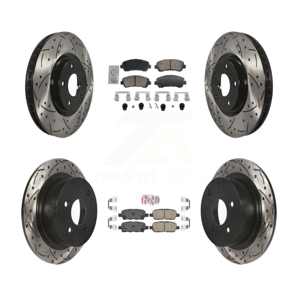Transit Auto - KDA-103098 - Front and Rear Disc Brake Kits image 1