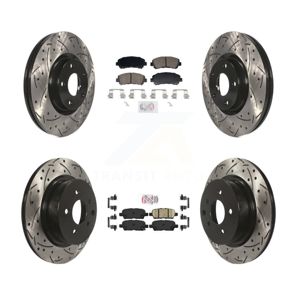 Transit Auto - KDA-103108 - Front and Rear Disc Brake Kits image 1