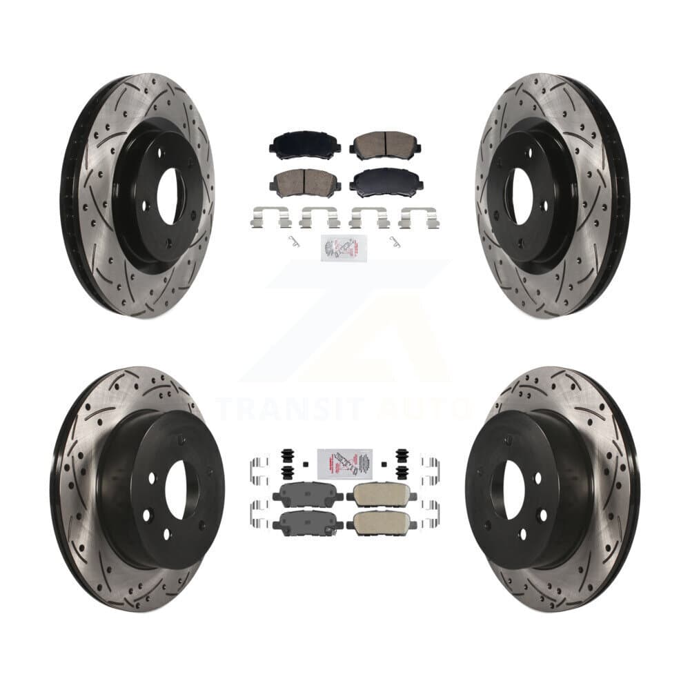 Transit Auto - KDA-103113 - Front and Rear Disc Brake Kits image 1