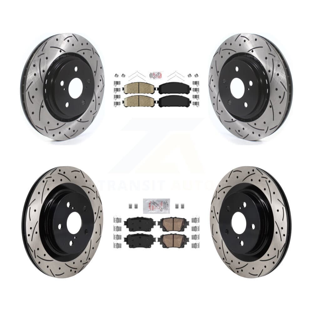 Transit Auto - KDA-103156 - Front and Rear Disc Brake Kits image 1