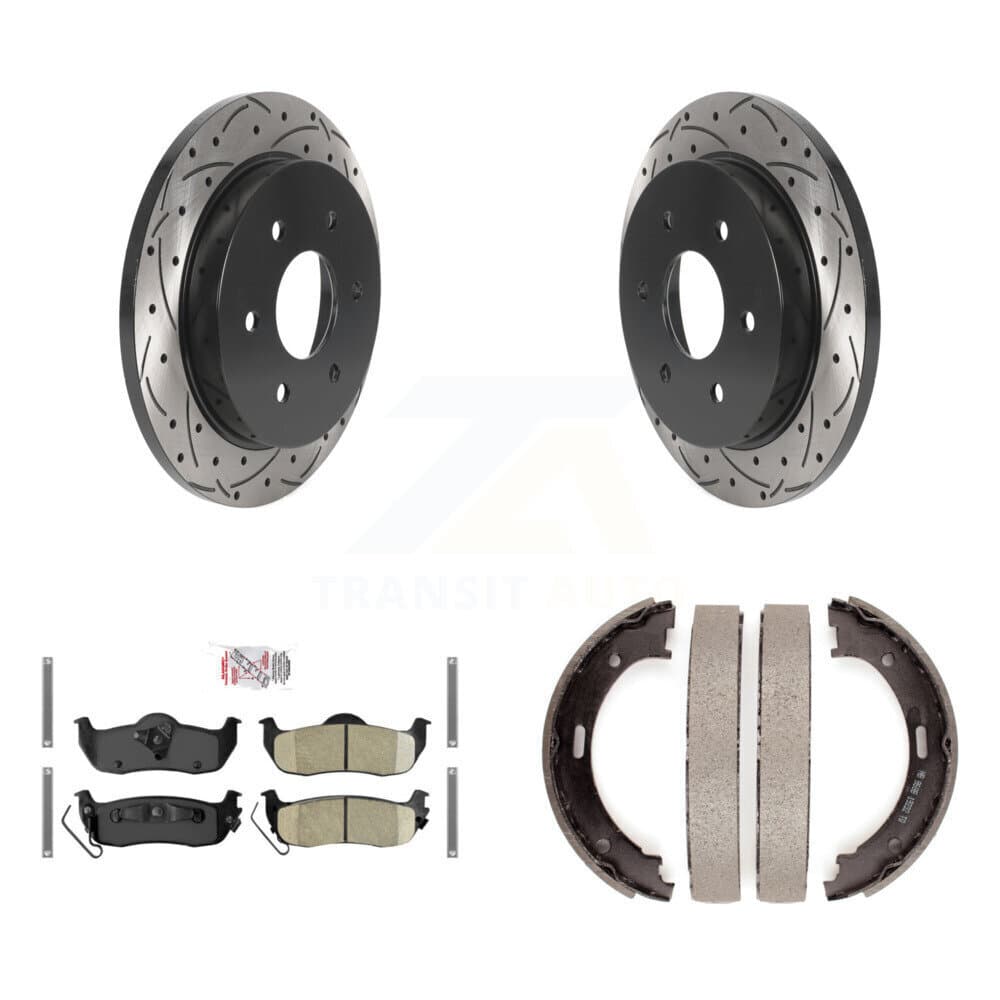 Transit Auto - KDA-103224 - Rear Disc Brake Kits image 1