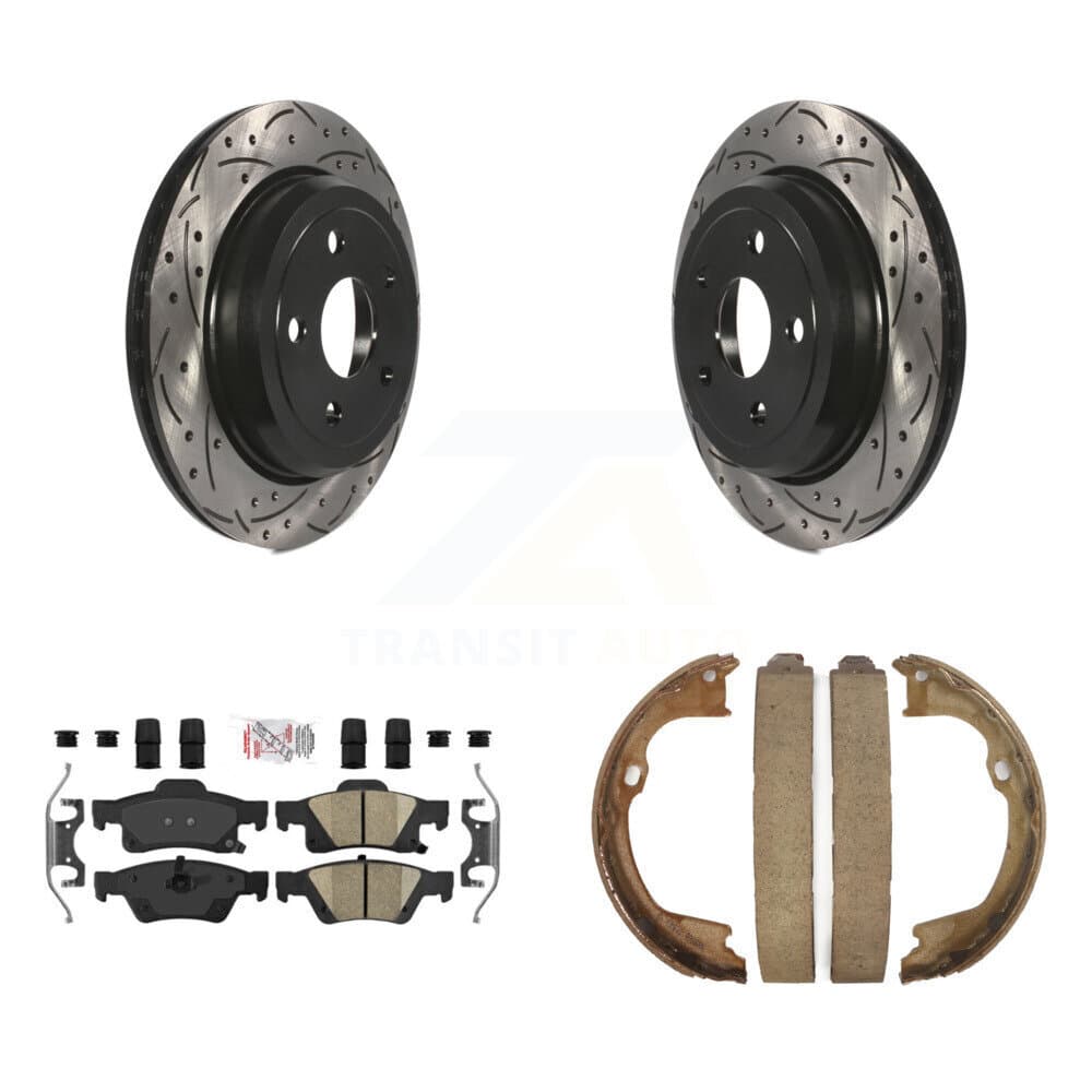 Transit Auto - KDA-103313 - Rear Disc Brake Kits image 1