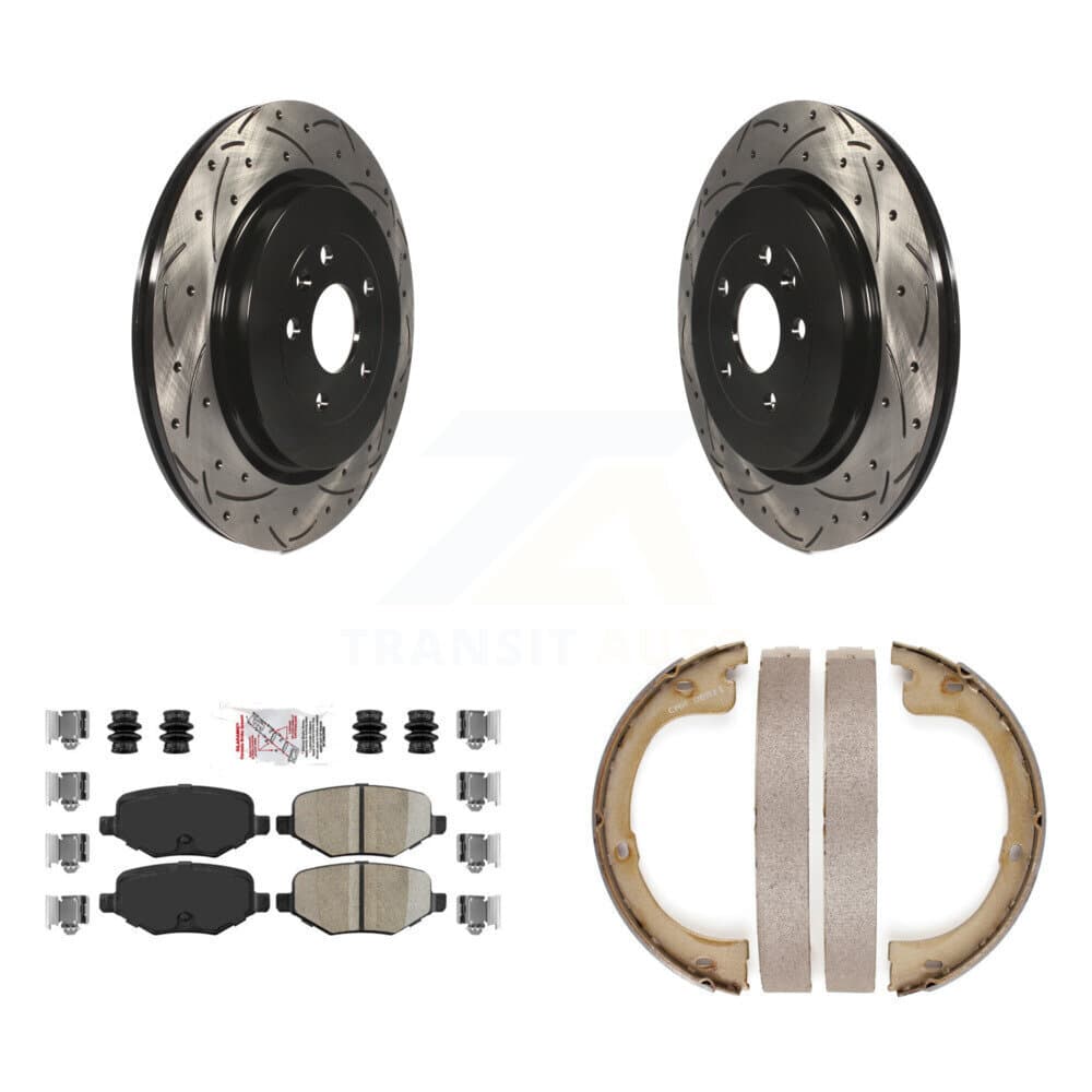 Transit Auto - KDA-103329 - Rear Disc Brake Kits image 1