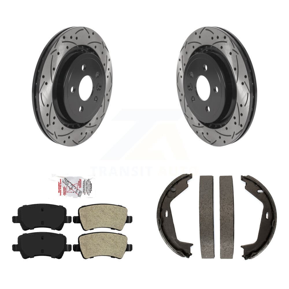 Transit Auto - KDA-103332 - Rear Disc Brake Kits image 1
