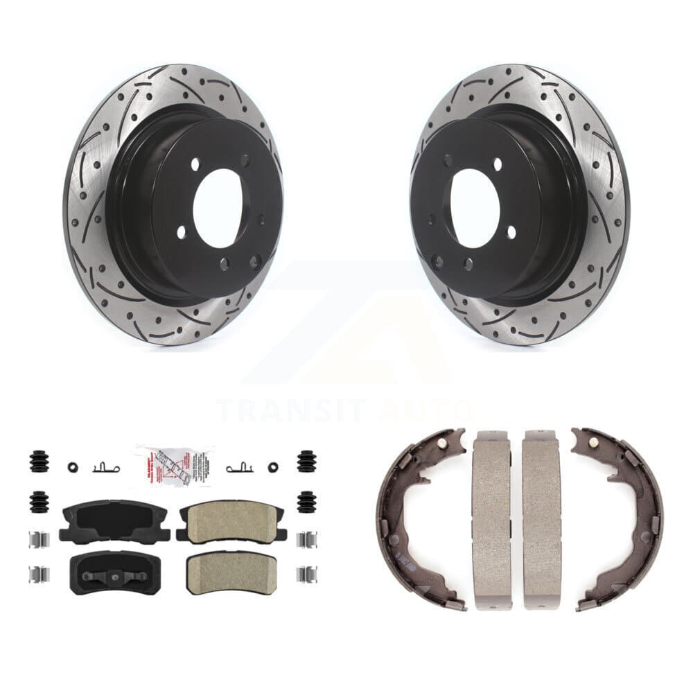 Transit Auto - KDA-103358 - Rear Disc Brake Kits image 1