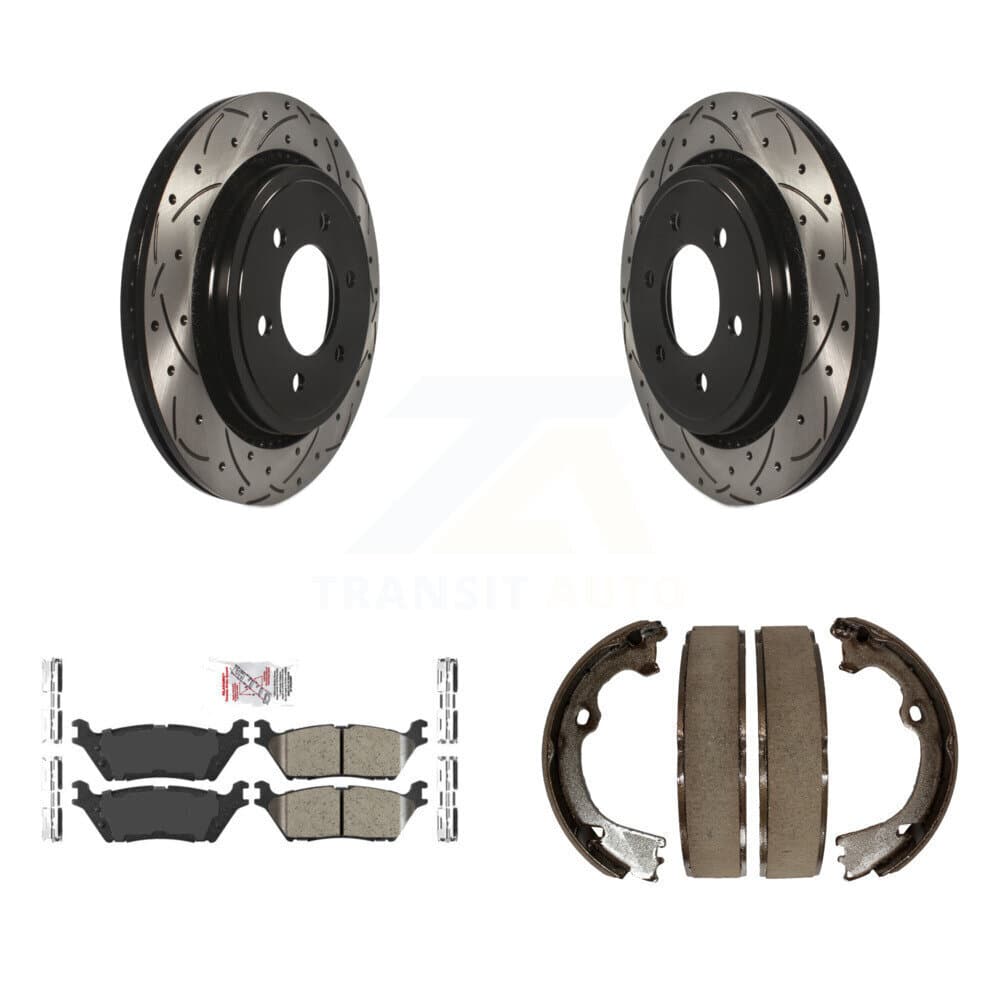 Transit Auto - KDA-103375 - Rear Disc Brake Kits image 1