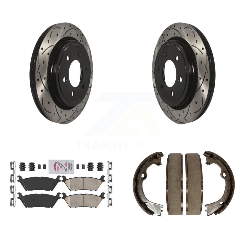 Transit Auto - KDA-103376 - Rear Disc Brake Kits image 1
