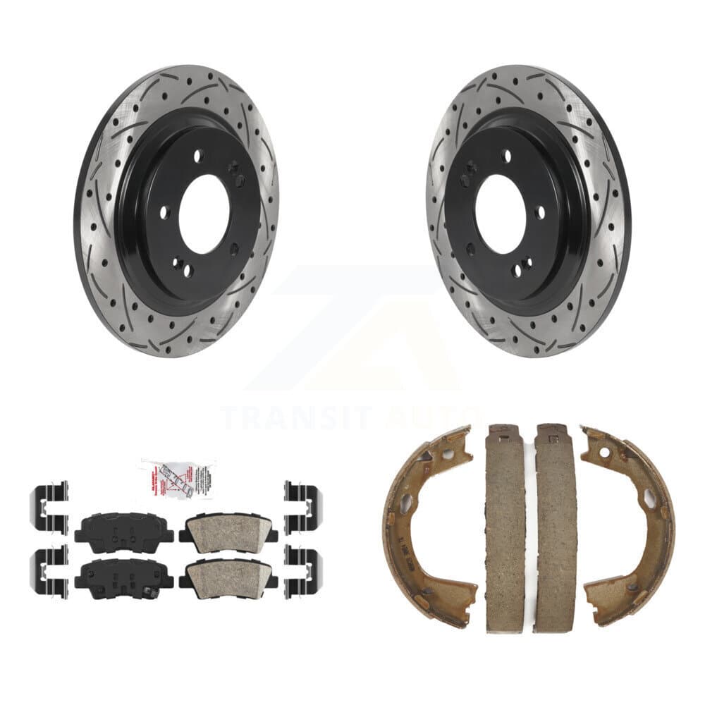 Transit Auto - KDA-103399 - Rear Disc Brake Kits image 1