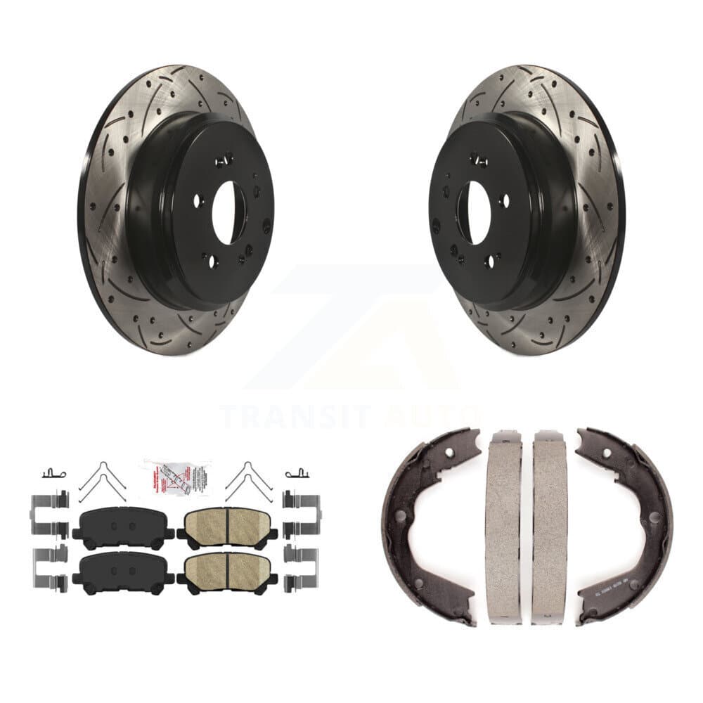 Transit Auto - KDA-103432 - Rear Disc Brake Kits image 1