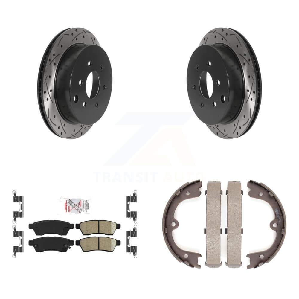 Transit Auto - KDA-103436 - Rear Disc Brake Kits image 1