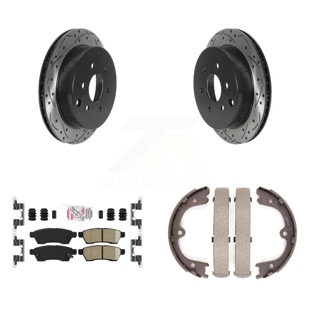 Transit Auto - KDA-103437 - Rear Disc Brake Kits image 1