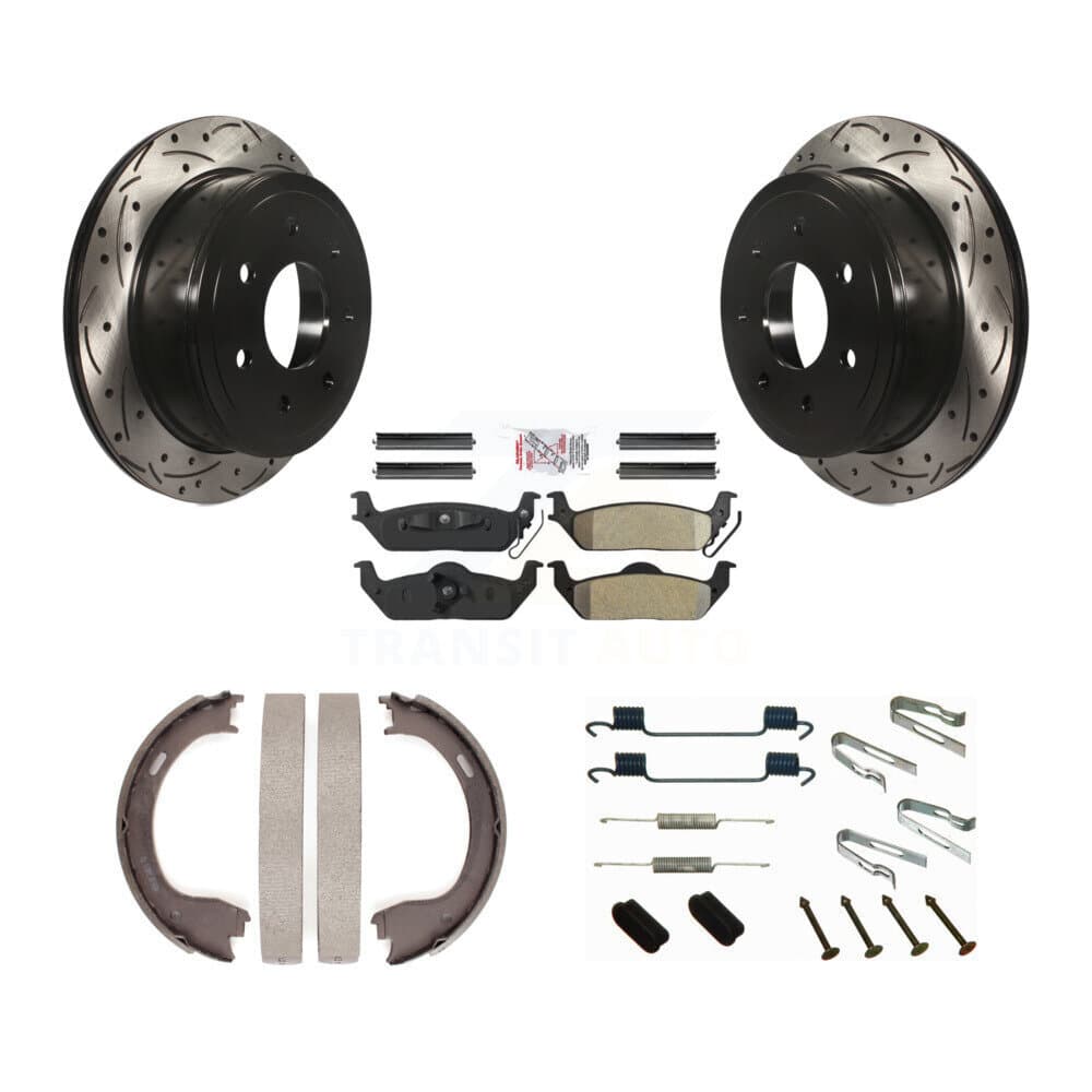 Transit Auto - KDA-103634 - Rear Disc Brake Kits image 1
