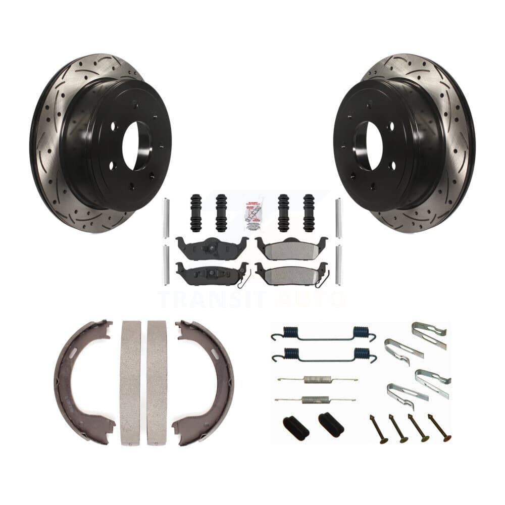 Transit Auto - KDA-103635 - Rear Disc Brake Kits image 1