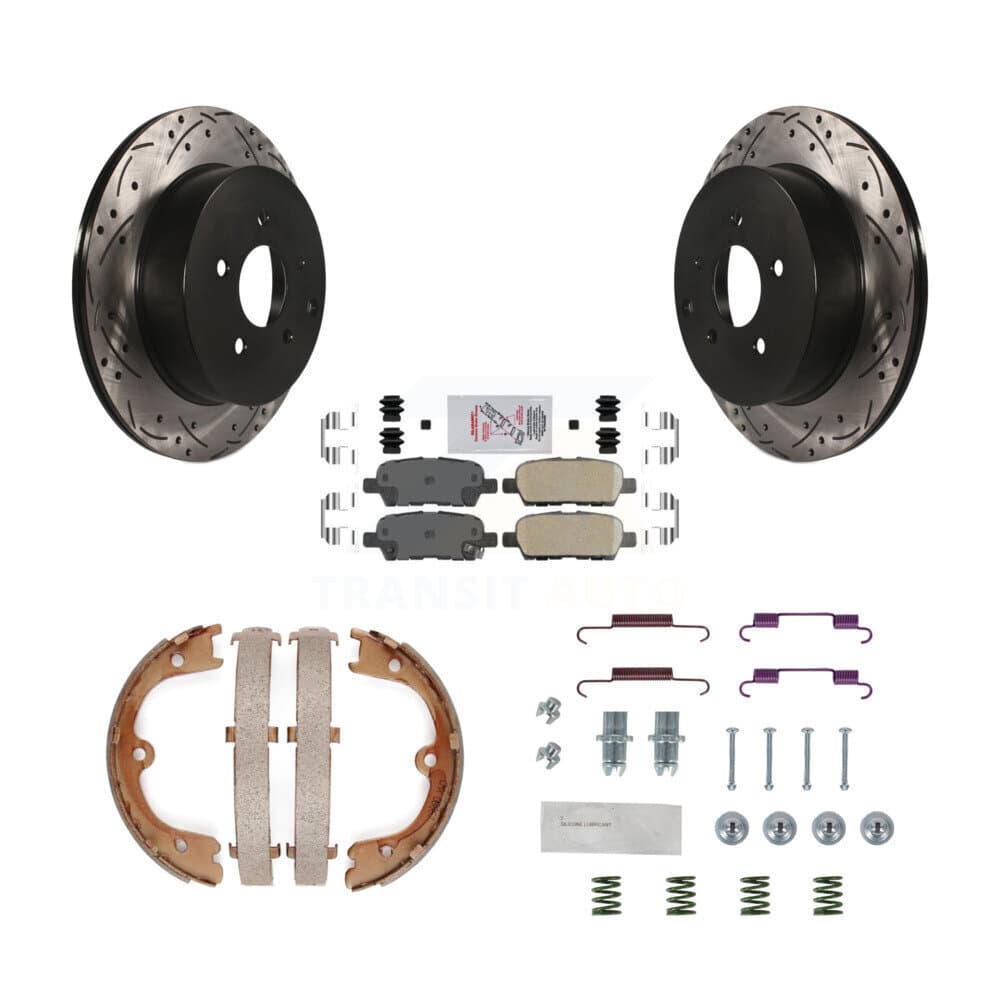 Transit Auto - KDA-103695 - Rear Disc Brake Kits image 1