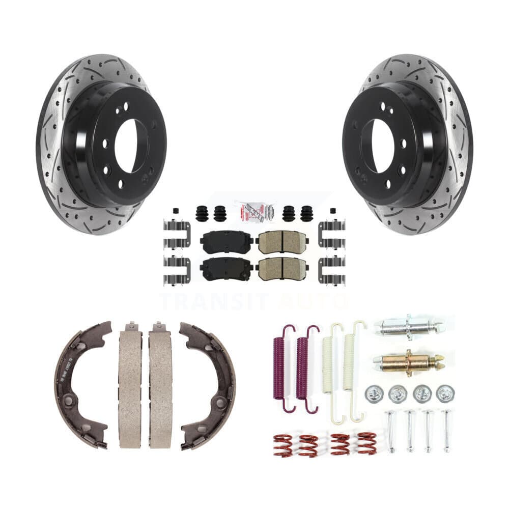 Transit Auto - KDA-103699 - Rear Disc Brake Kits image 1