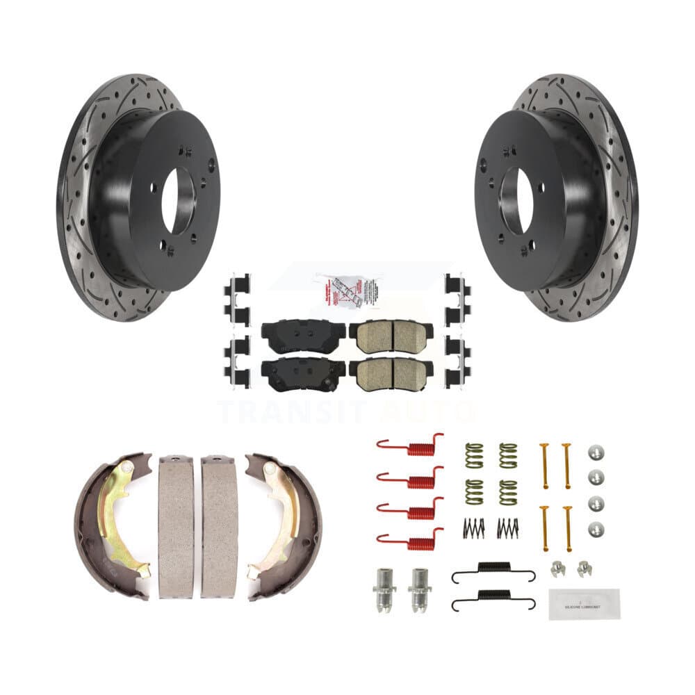 Transit Auto - KDA-103702 - Rear Disc Brake Kits image 1