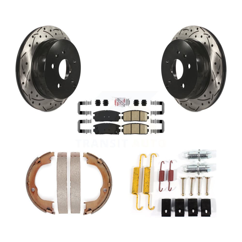 Transit Auto - KDA-103716 - Rear Disc Brake Kits image 1