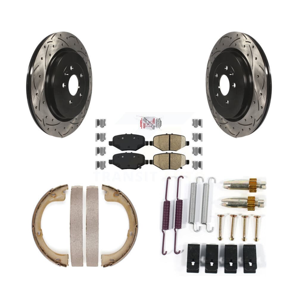 Transit Auto - KDA-103721 - Rear Disc Brake Kits image 1