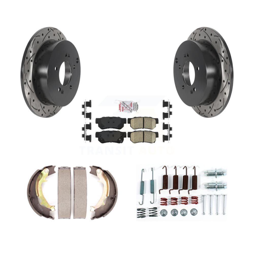 Transit Auto - KDA-103740 - Rear Disc Brake Kits image 1