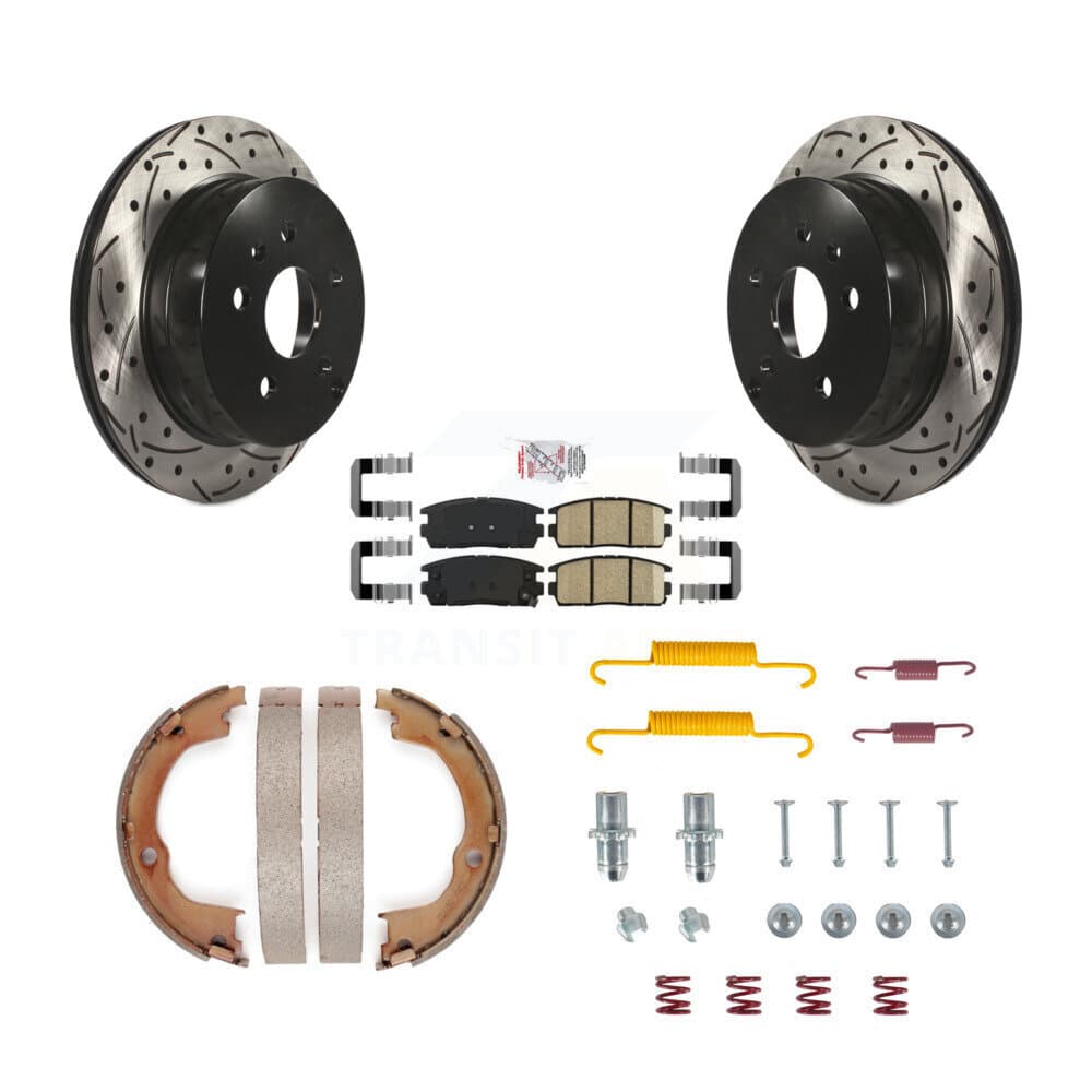 Transit Auto - KDA-103814 - Rear Disc Brake Kits image 1