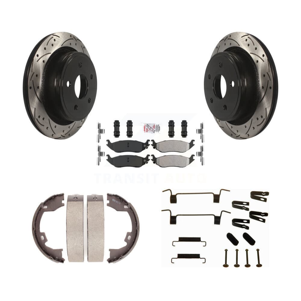 Transit Auto - KDA-103845 - Rear Disc Brake Kits image 1