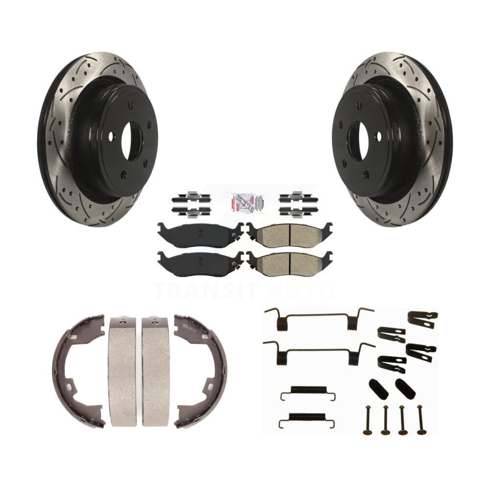 Transit Auto - KDA-103846 - Rear Disc Brake Kits image 1